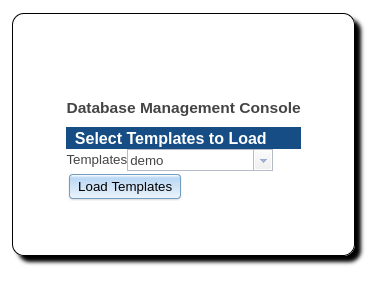 Selection of templates for printed documents (invoices, etc.)