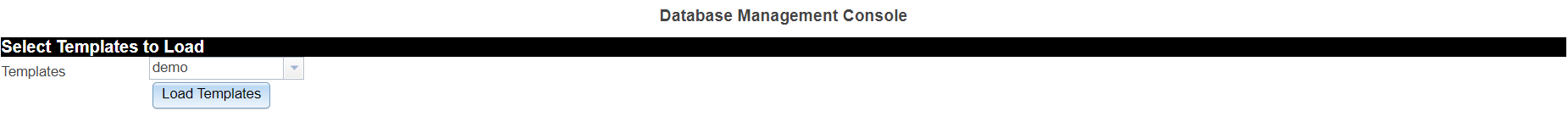 Selection of templates for printed documents (invoices, etc.)