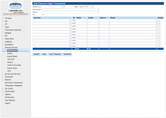 1.10 GL transaction entry