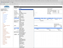Invoice - customer selection