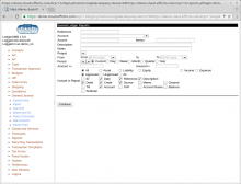 General Ledger search